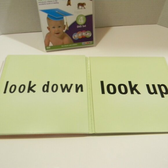 Your Baby Can Read! By Robert Titzer PhD Vol 3 and 4 DVDs Flap Book - Picture 5 of 5